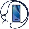 Case for Google Pixel 10a, Shockproof Silicone Protection with Navy Blue Shoulder Strap
