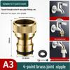 4/6-Minute Faucet Adapter & Spout Converter for Washing Machine Hose