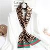 Korean Version of Spring and Summer Long Silk Scarves, Small Scarves, Scarves, Women's Versatile Printing Thin and Narrow Headbands Are Very Good Yao