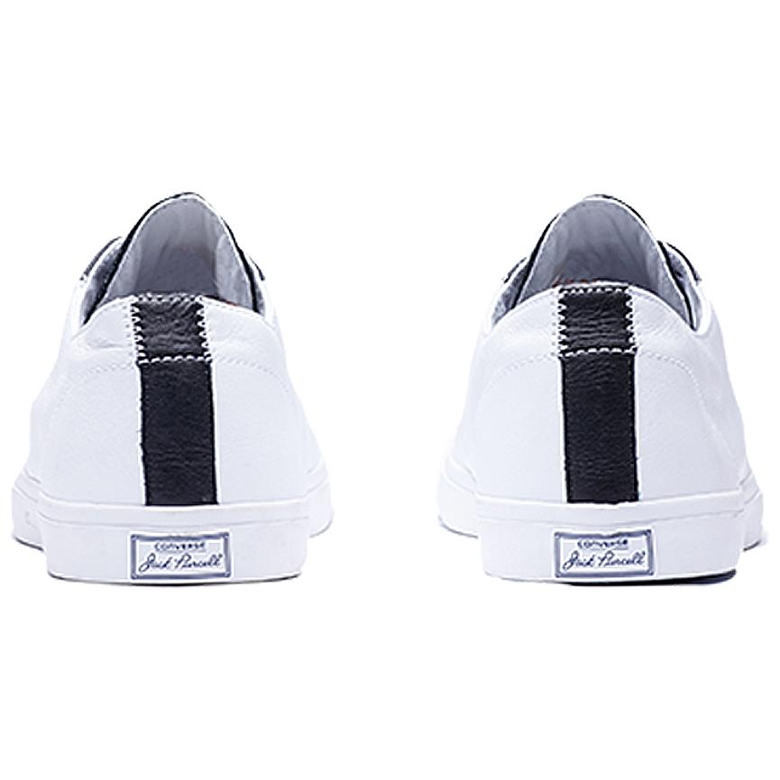 Converse Jack Purcell Lp Classic Comfortable Low Top Canvas Shoes Unisex Sneakers White Black 160206C