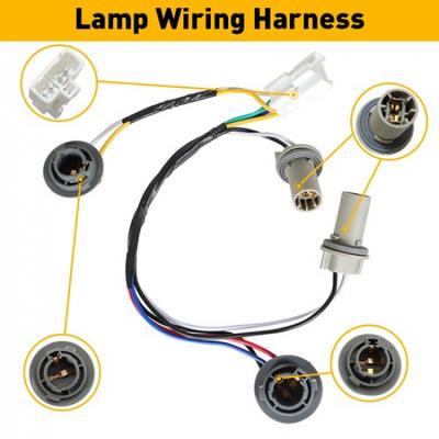 For Hyundai Sonata 2011-2014 Rear Taillight Lamp Socket Wiring Harness US EXV