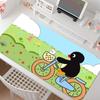 Anime P-pingu Cartoon Cute Mouse Pad Anti Slip Rubber Edge Locked Thickened Laptop Gaming Desk Mat