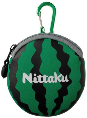 Nittaku Estojo para bolas de tênis de mesa para 3 bolas Melancia NL9261