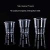 Star Transparent Thickened Disposable Plastic Cups