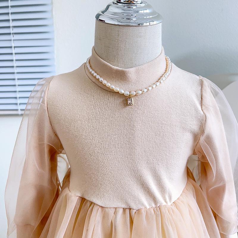 Autumn Baby Girls' Vest Jacket & Dress Set RQ851