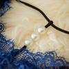 Male Lingerie Lace Triangle Panties Low Waist Lace Thong Date Night Men's Underwear  Men
