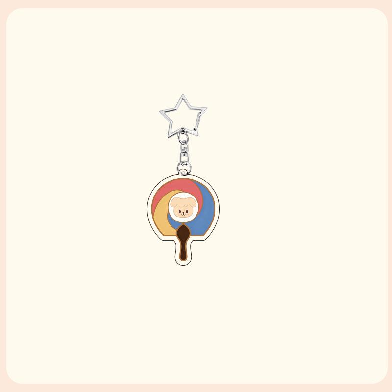 Flash Cartoon Acrylic Keychain Bag Decoration Small Pendant Cute Peripheral SKZOO DO IT Lightweight Carry Portable Mini