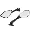 Pair Motorcycle Rearview Mirrors with Mounting Accessory Fit for Honda CBR900 CBR919 CBR929 CBR954