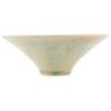 Marui Pottery Shigaraki Ware Hechimon Diameter White Glass Ivory Bowl/Plate, approx. 15cm, MR-3-4114