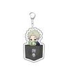 For Anime JJK Fushiguro Megumi Gojo Satoru Zenin Mai Nanami Kento Inumaki Toge Acrylic KeyChain Backpack Accessories Gift