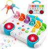 Montessori Toy from 1 Year Children's Toy from 1 Year MusicLight & Sound Key Animal Motor Skills Toy Music Toy Gifts Game from 1 2 Years Girls Boys