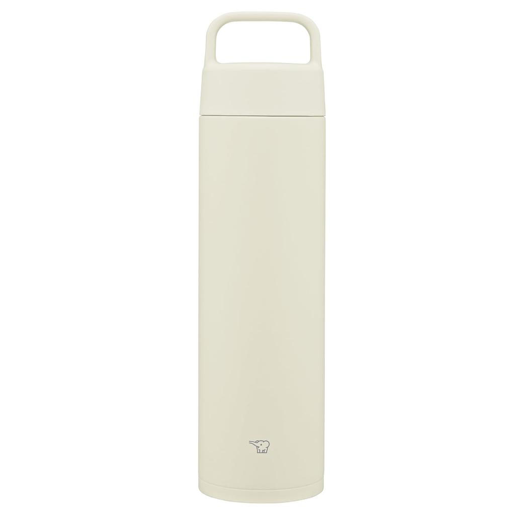 Zojirushi Stainless Steel Water Easy To Handle Dishwasher Seamless Only 2 Cleaning Bottle, 650ml, Carry, Type, Safe, Lid, Points, Ecru, SM-RS65-WZ