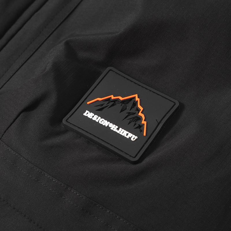 Nadměrné velikosti L-8XL Módní zimní pánské kabáty Vodotěsná teplá vesta Ležérní silné bundy bez rukávů s kapucí