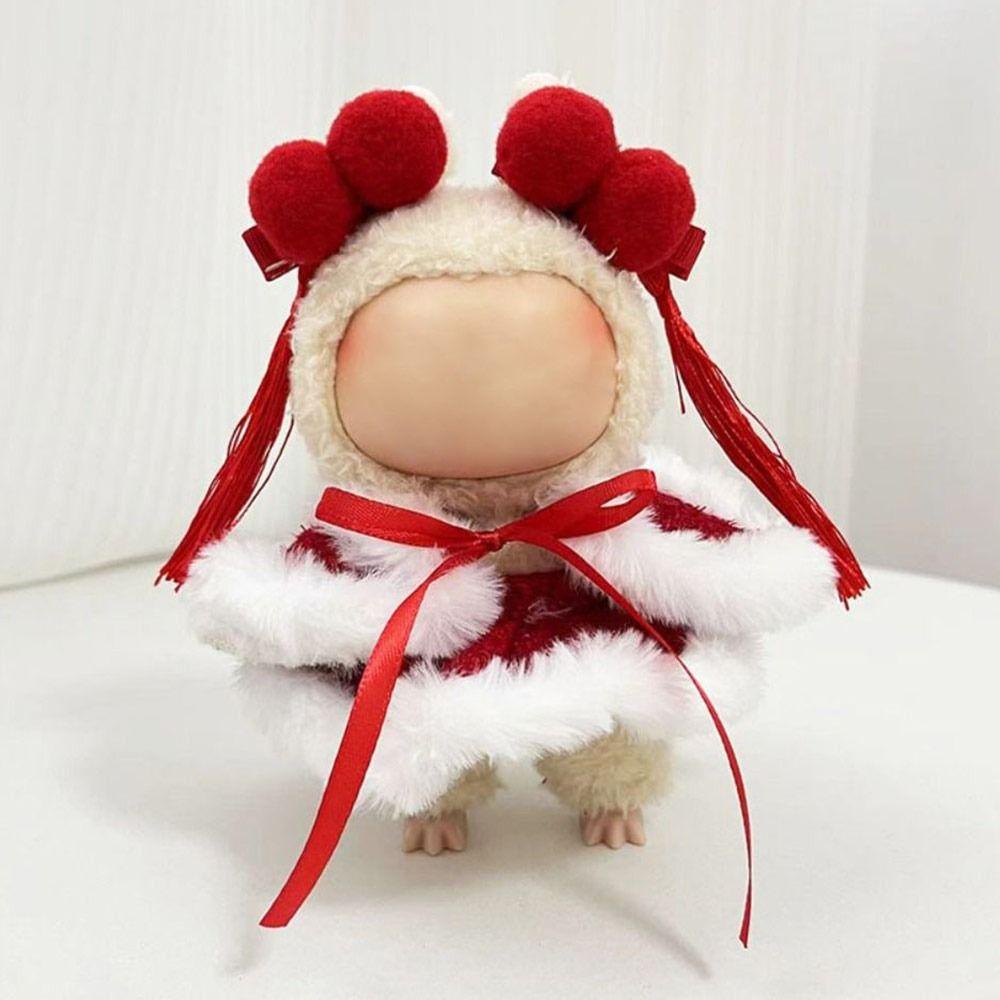 

Одяг Лабубу ручної роботи Лабубу Час відпочити Наповнений светр Лялька Спідниця Для ляльки Лабубу 17 см Type B