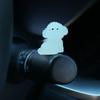 New Nightglow Car Ornaments Mini Car Center Console Glow Puppy Pendant Automatic Interior Noctilucent DIY Decoration Accessories