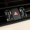 Black Titanium 2019-2023 Middle Air Outlet Vent Cover Trim For Toyota RAV4 4PCS