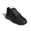 Adidas Nite Jogger Czarne Iridescentne Sneakersy Unisex Core-Black Dgh-Solid-Grey Grey-Five H01717