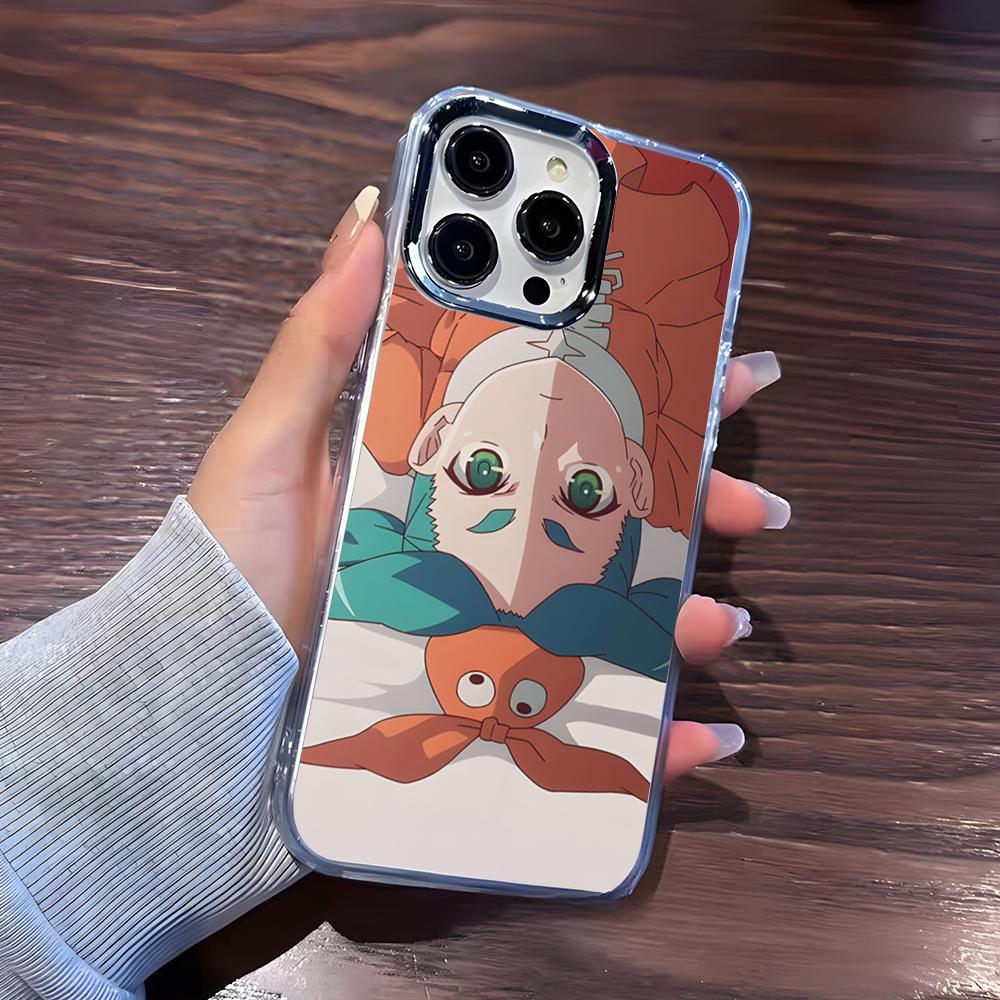 FCNB M Monogatari Yotsugi Ononoki Phone Case For IPhone 17 Pro Max 16 15 14 Pro Max IPhone 13 Pro Max 11 Plus Transparent Cover