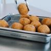 DEAN DELUCA Wide Stainless Steel Tray with Lid &