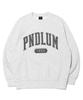 Pendulum Arch Logo Applique Sweatshirt Lp8Tu743_Oatmeal