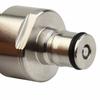 304 Stainless Steel Carbonation Cap 5/16 Inch Barb, Ball Lock Type, Fit Soft Drink PET Bottles, Homebrew Kegging