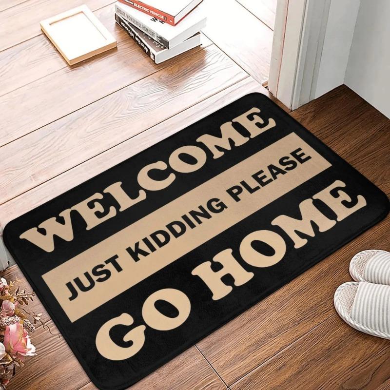 FunEnglish Entrance Carpet Funny Copywriting Anti Slip Floor Mat Suitablefor Home LivingRoom Bedroom Kitchen Mat