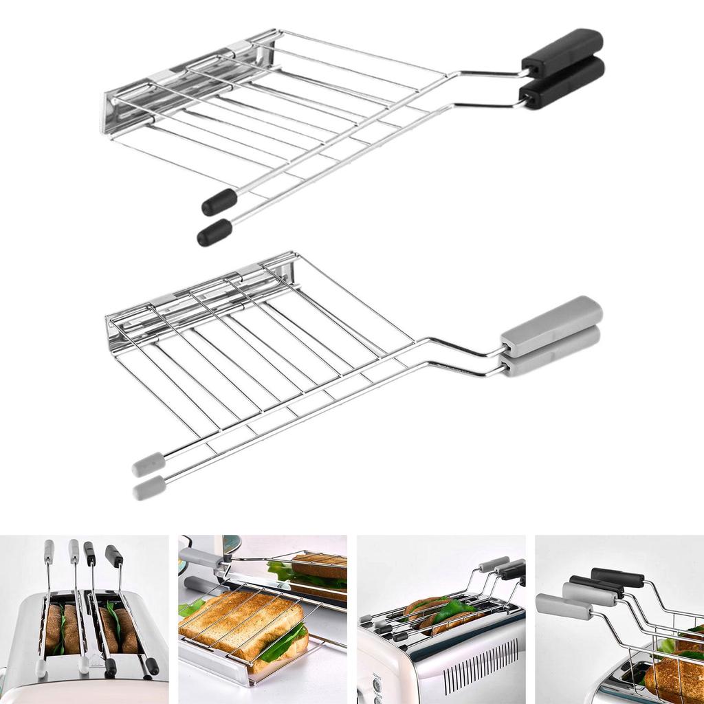 Toast Slice Holder Kitchen Gadgets Sturdy Heavy Duty Sandwich Grill Warmer Stand for Grilling Roasting Baking Broiling Household