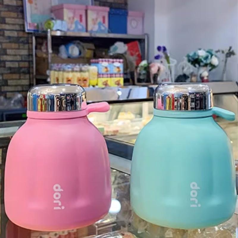 Creative Cartoon Pumpkin Stainless Steel Vacuum Insulated Thermos Cup 250ml For Youth