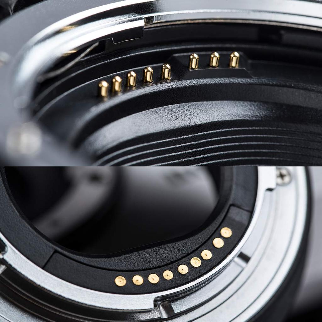 Viltrox EF-EOS M Lens Mount Adapter Autofocus Ring for Canon EF/EF-S To EOS M Cameras Adjustable Aperture Compatible with Canon EF/EF-S Lenses and EOS