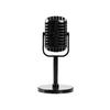 Miniature Simulation Microphone Plastic Dynamic Vocal Microphone  Home Decoration