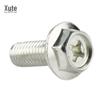 M6x20mm Zinc Plated Hex Flange Screws