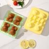 Forma na ledové kostky Tvar medvěda Forma na výrobu ledu Flexibilní silikonová miska na led pro potraviny Potravinářské účely na nápoje Candy Chocolate