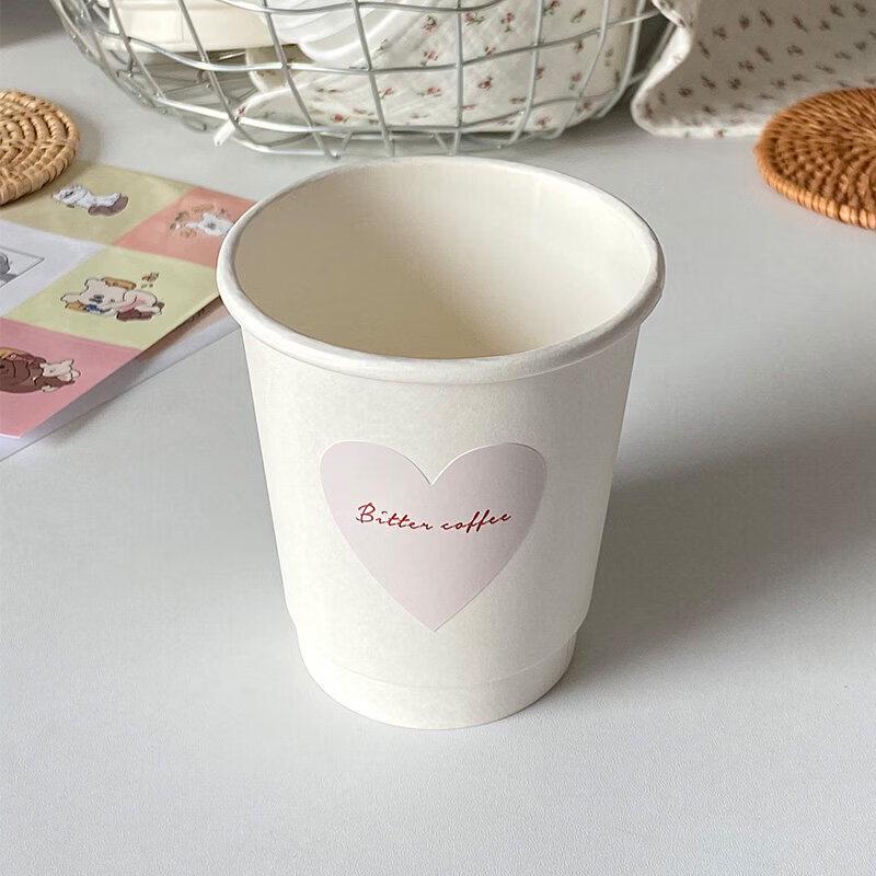 Disposable Double-Layer Kraft Paper Hot Drink Cups
