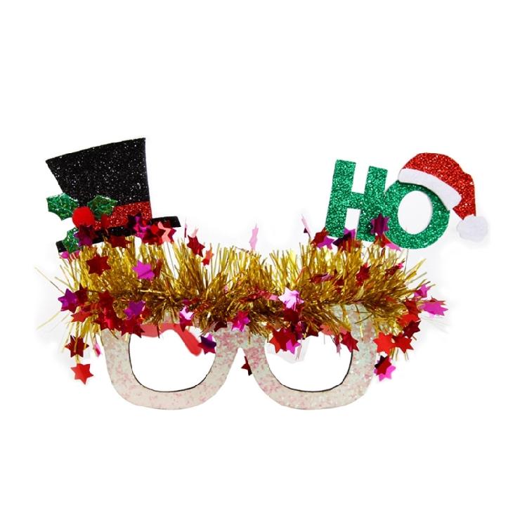 Christmas Costume Eyeglasses Christmas Party Eyewear for Holiday Masquerade