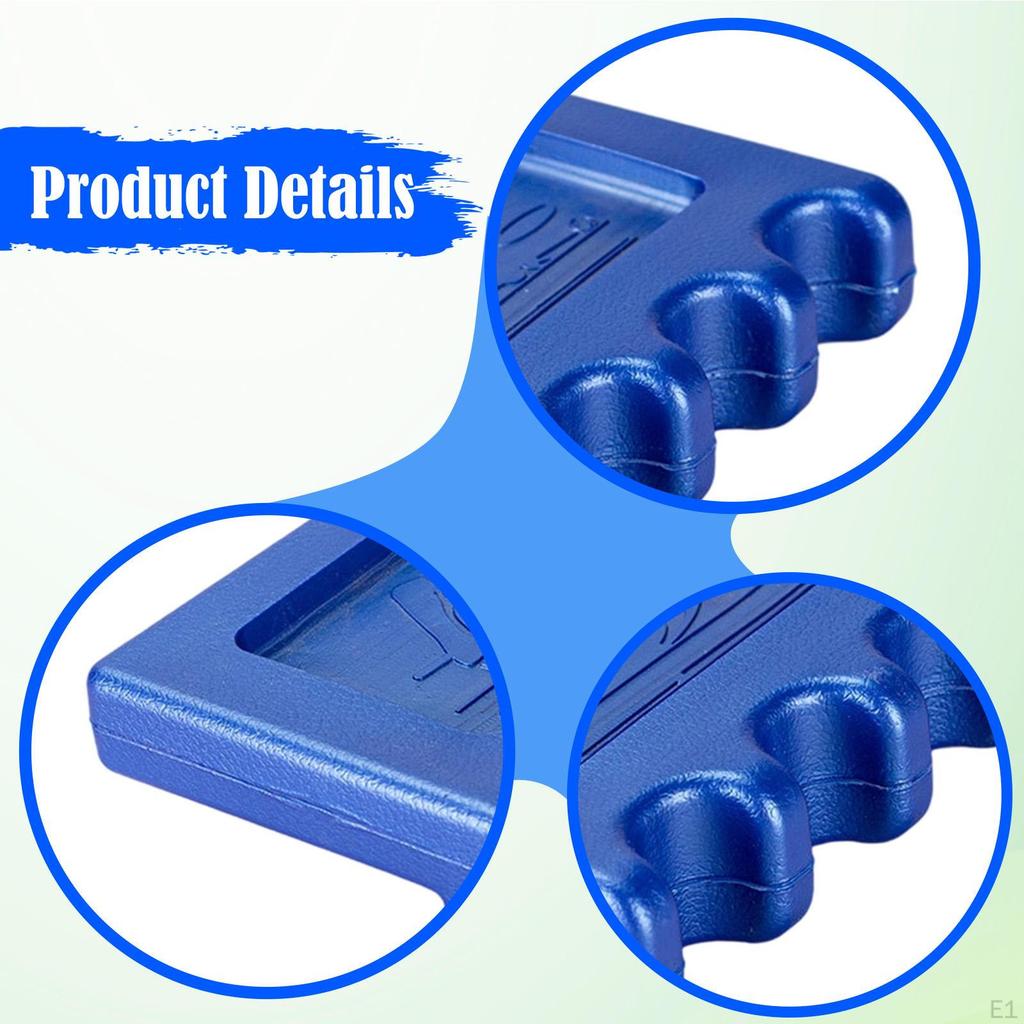 5 Löcher Pool Queue Halter Queues Klaue Billard Stock Ständer Ablage für Heim-Enthusiasten