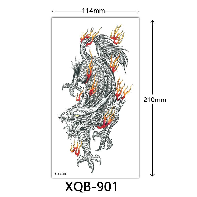 Small Full Arm Tattoo Sticker, Flower Letters, Plain Flower Tattoo Sticker Tattoo