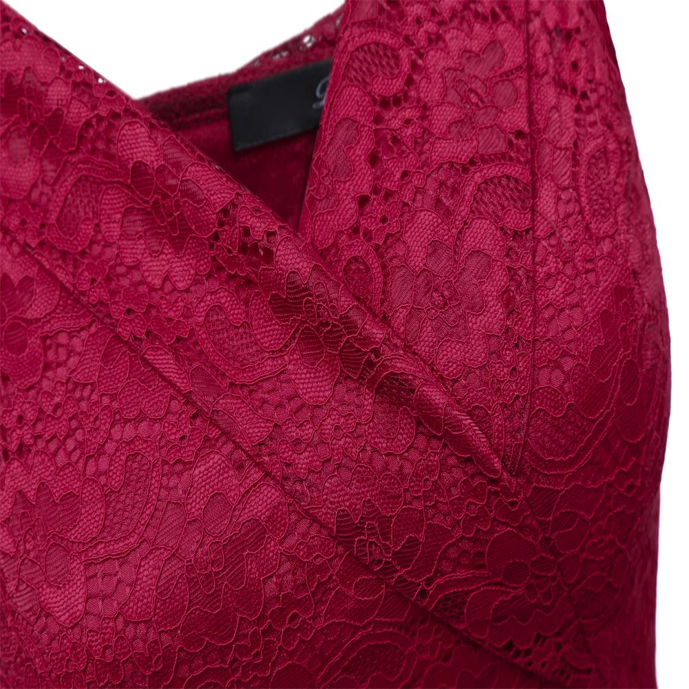 Ελαφί Γυναικείο Κρουαζέ Μπροστά Εκτός Ώμου Μπαρντό Φλοράλ Δαντέλα Skater Μίντι Φόρεμα Χορού Κοκτέιλ Φόρεμα για Επίσημο Πάρτι Παράνυφος Καλεσμένη Γάμου Περίσταση Σύνολο