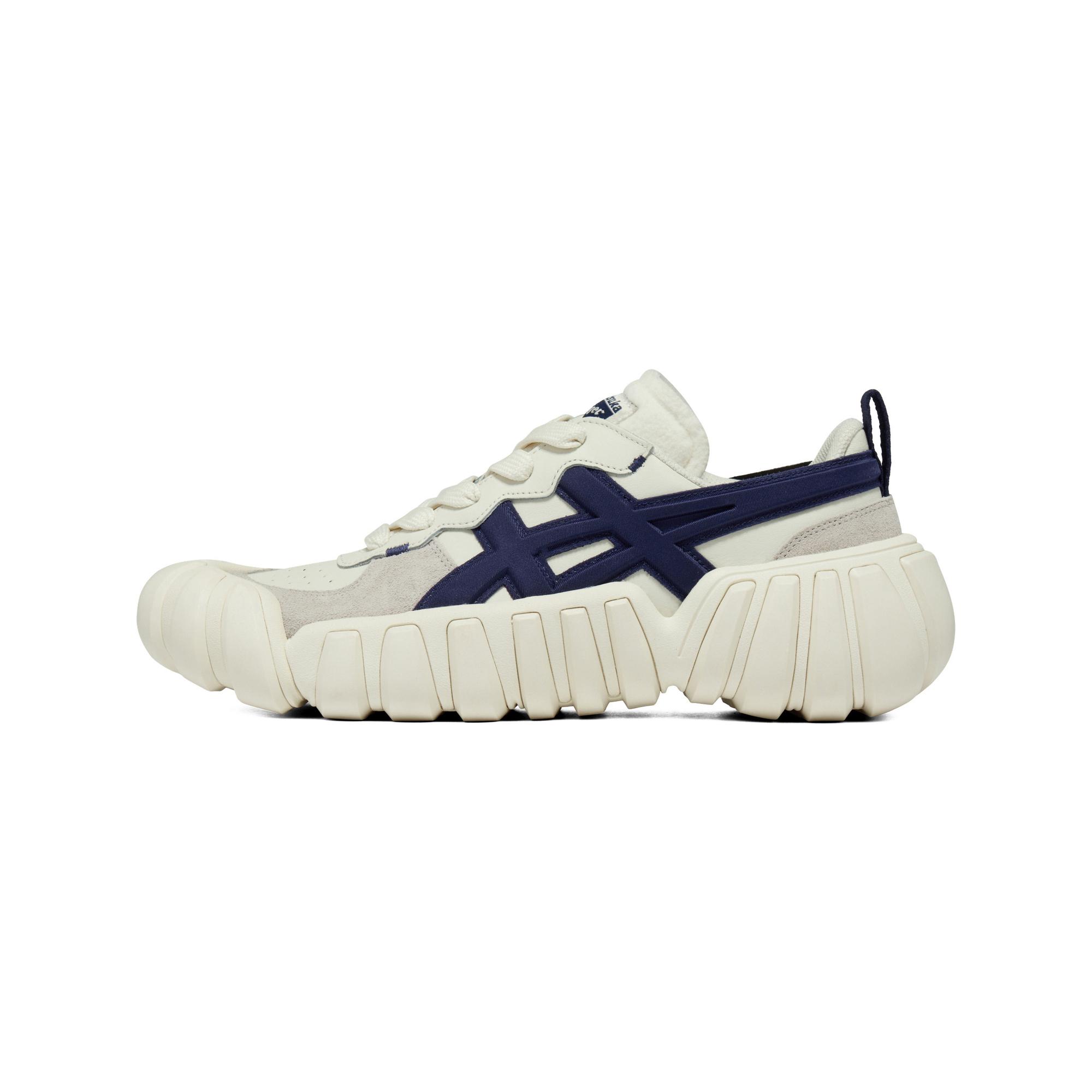Onitsuka Tiger Dentigre LS Низкие Повседневные Кроссовки Унисекс Бежевый/Синий 1183B421-201 40
