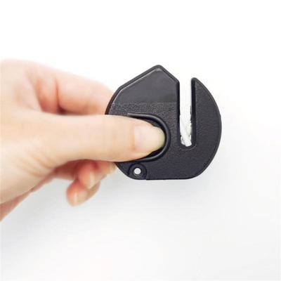 Portable Mini Sharpener Small Fast Easy To Operate Sharpener Artifact Outdoor Camping Grindstone Ceramic Sharpener Kitchen Tools
