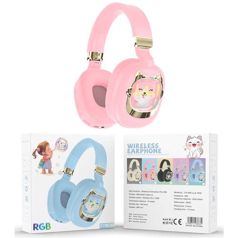 

Cross-Border Cute Cartoon Wireless Bluetooth Headphones for Kids - Fashionable, Sports, Gaming