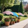 3pcs Plant Umbrellas For Outdoor Plants