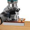 Adjustable Router Slotting Locator Woodworking Slotting Bracket 2 in 1 Router Base  Furniture