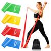 SURFOU Stretch Band 1.8m 32kg/70LBS Fitness Band Set of 4