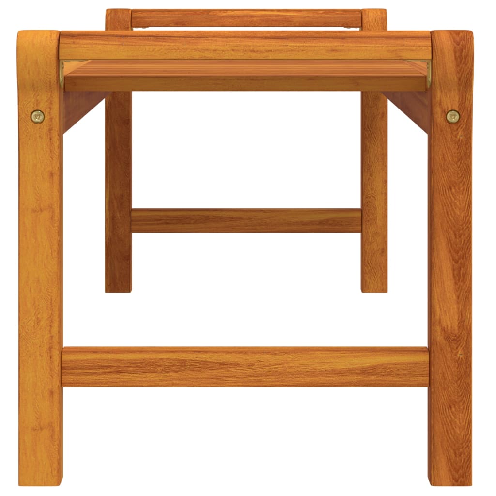 Coffee Table 100x50x50 cm Solid Acacia Wood
