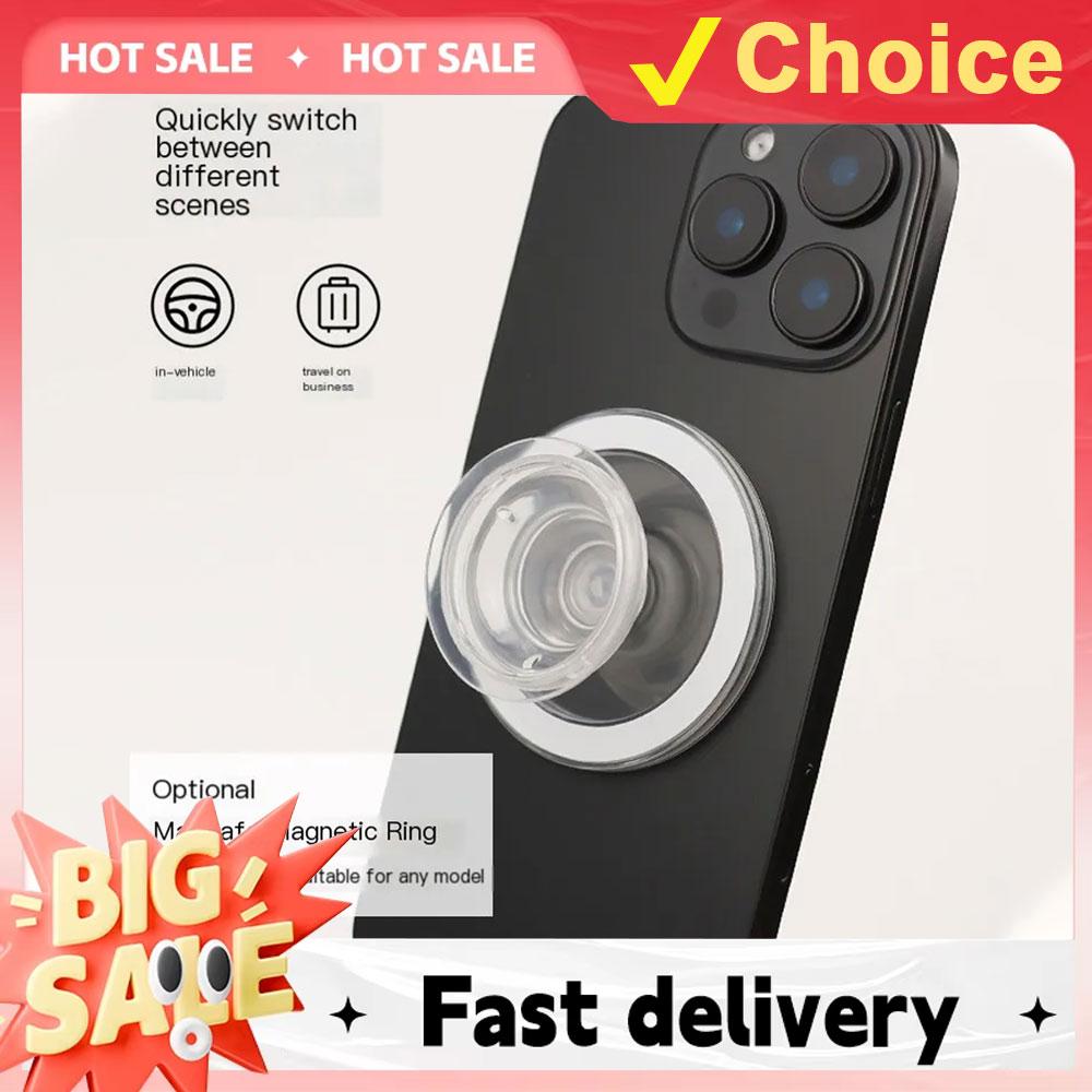 Suport de prindere pentru telefon mobil pliabil magnetic Suport de buzunar pentru priză pentru Magsafe IPhone Mac Samsung Suport de extindere pentru degetul inel în siguranță