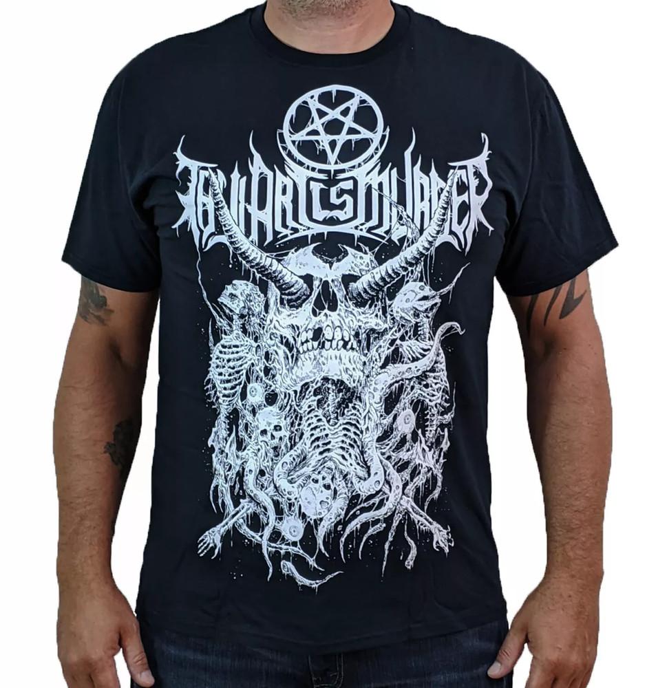 THY ART IS MURDER (Riddick Skull Pile) Men s Unisex T-Shirt XXXL