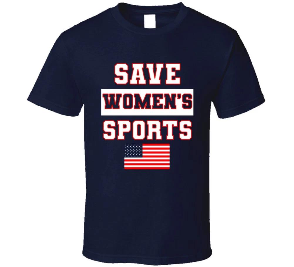 

Save Womens Sports America Gift Protest Girl Woman Trans T Shirt L