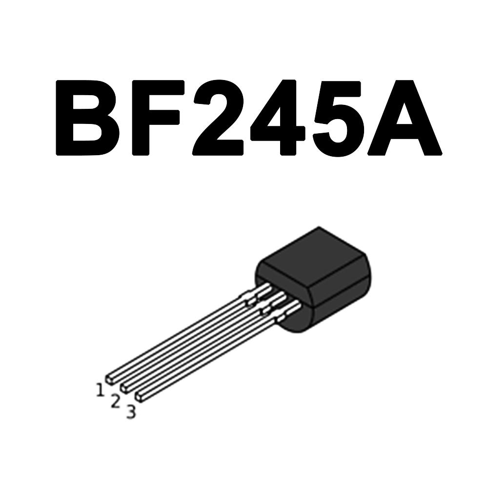 

20PCS BF245A BF245B BF245C Транзистор TO-92 BF245 RF ефект поля переходу N-Channel Trans JFET N-CH Підсилювач Fairchild ОРИГІНАЛЬНІ ТРАНЗИСТОРИ TO92