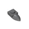 10PCS 49668 Unilateral Sharp Corner Building Block Moc Color Teeth Accessories Compatible with Brick Children Toy