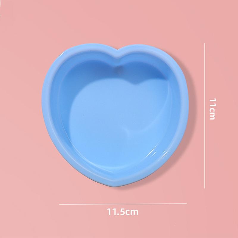 FAIS DU Silicone Cake Mold Heart Cake Layer Set Silicone Bakeware Mold for Baking Tools Rainbow Cake and Mousse Easy to Demold